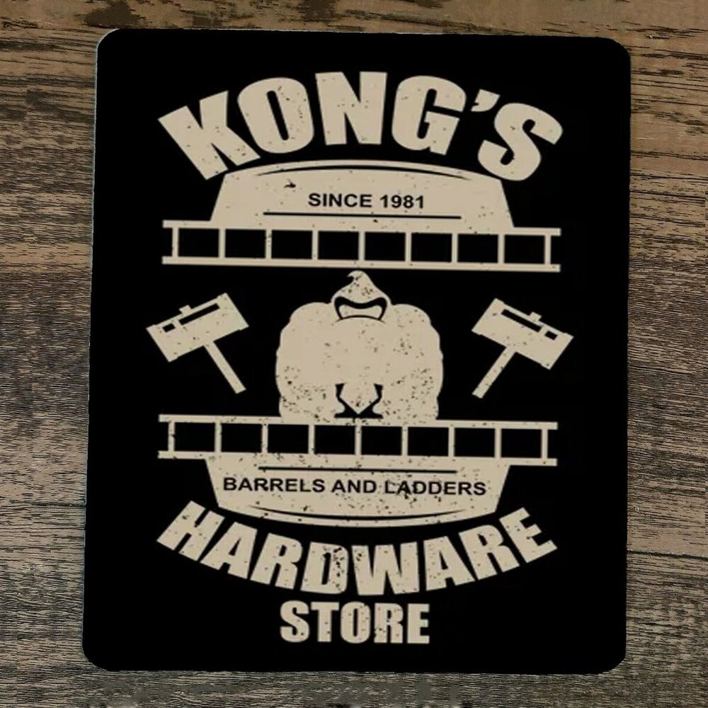 Mouse Pad Kongs Hardware Store Video‎ Game Donkey